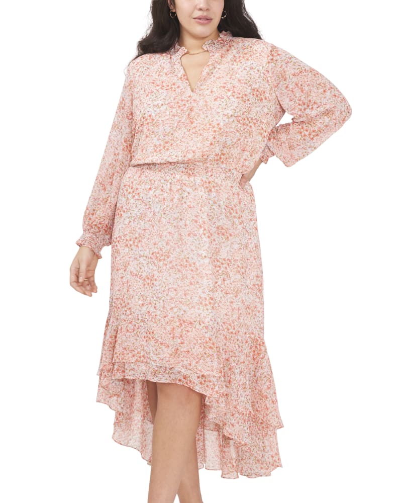 Mock neck on sale high low dress
